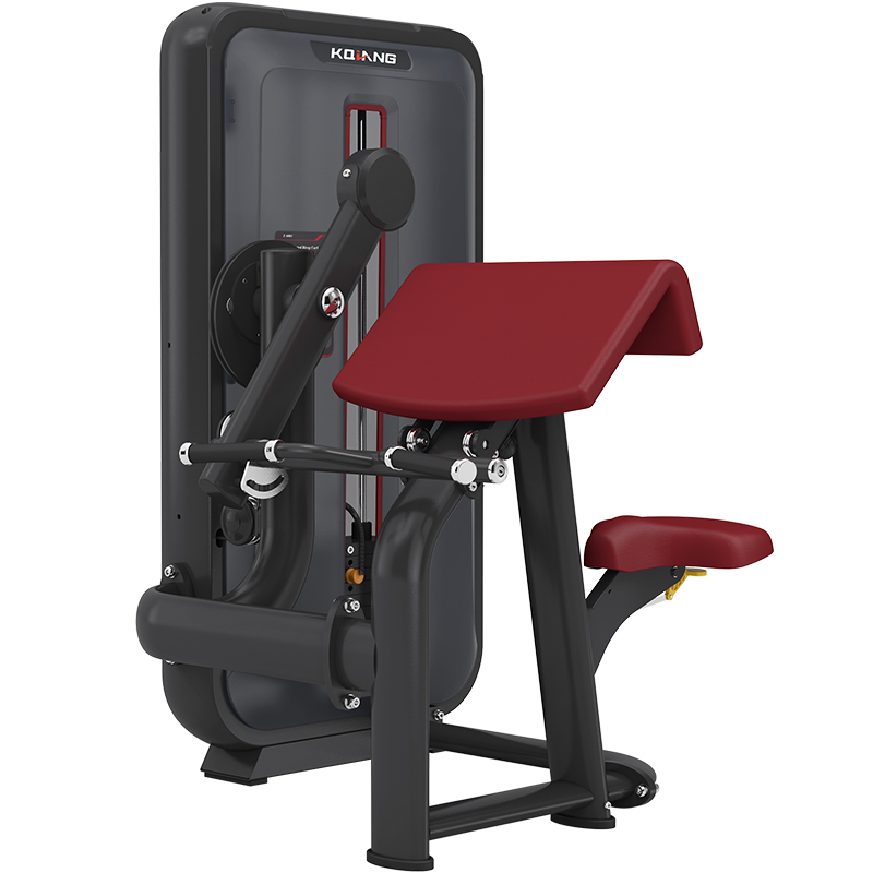康强商用健身房专用器械力量器械专项器械无氧健身器械 6001坐式二头肌训练器