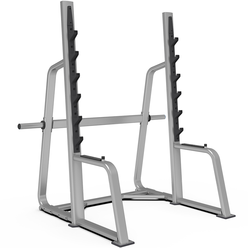 康强商用史密斯机深蹲架龙门架卧推床腿部训练健身器材 1032深蹲架