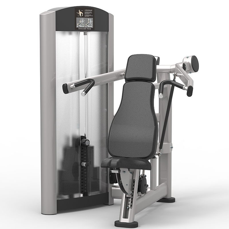 康强健身房专业力量运动健身器材坐式肩膊推举训练器9501 
