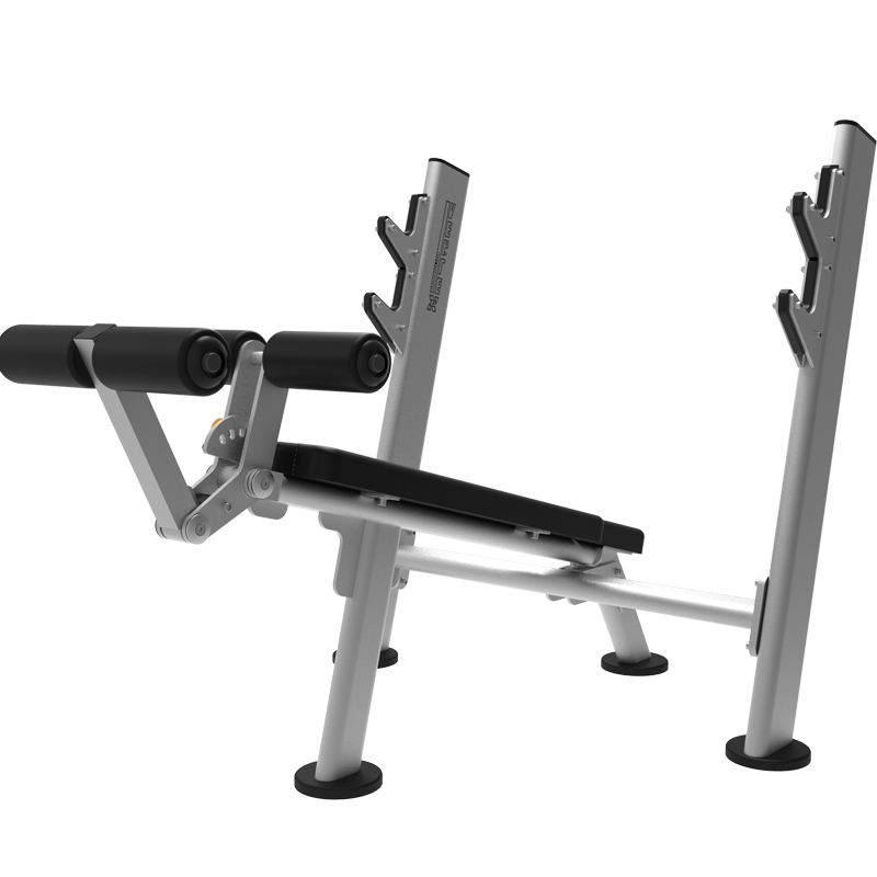 康强下斜式举重床GB103健身器材健身房专用