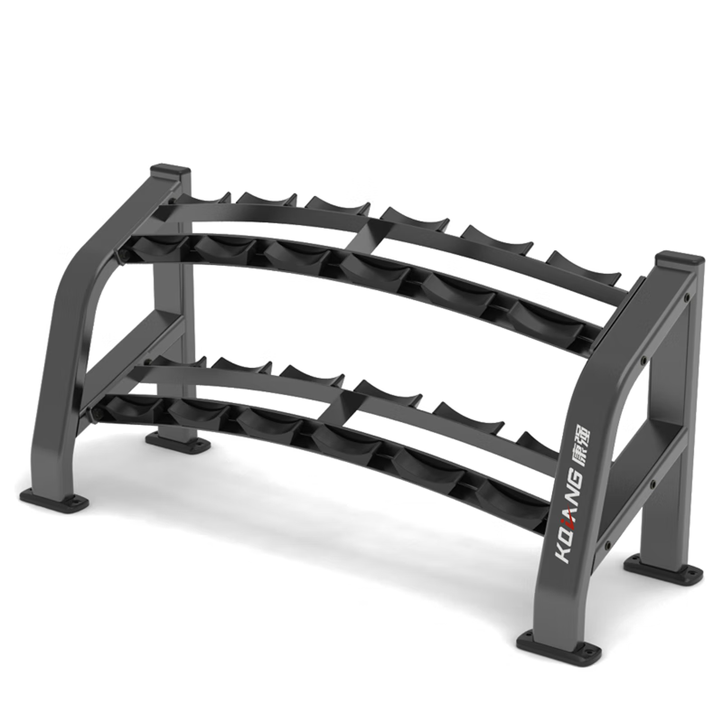 康强双层哑铃架（6副）G9268专业力量运动健身器材