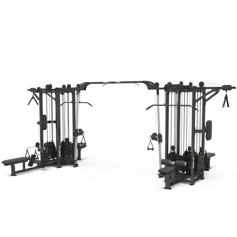 康强九站位综合机G9400D商用多功能健身器材健身房专用