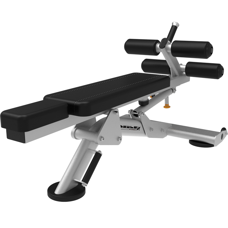康强可调式仰卧板GB127健身器材健身房专用
