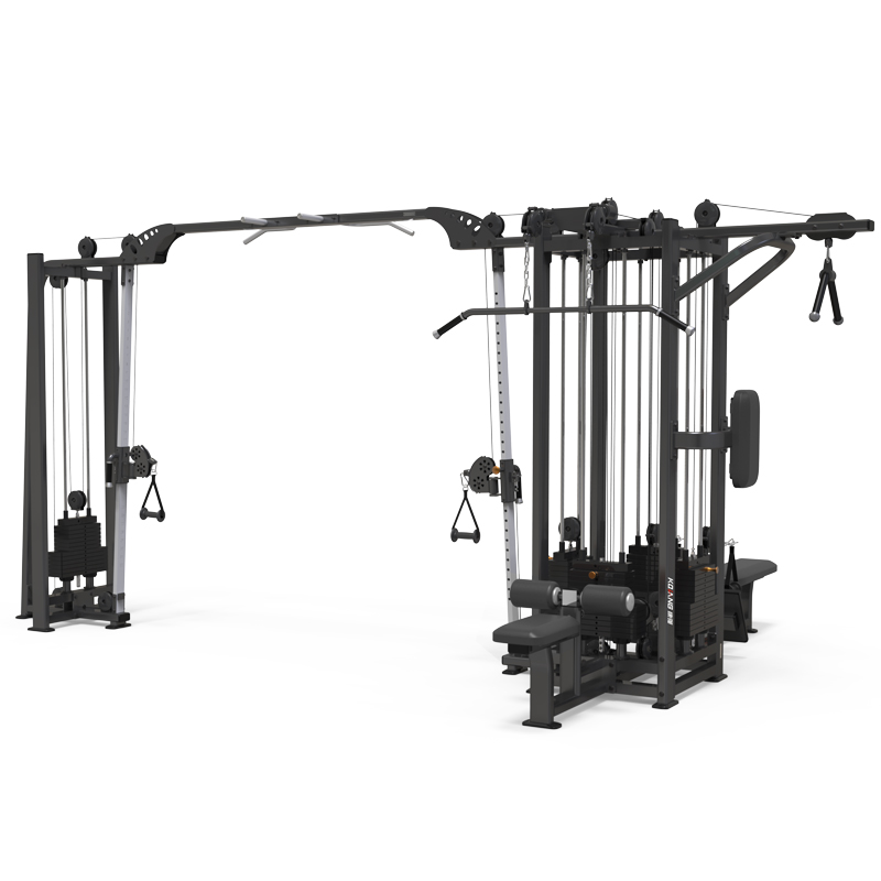 康强六站位综合机G9400C商用多功能健身器材健身房专用